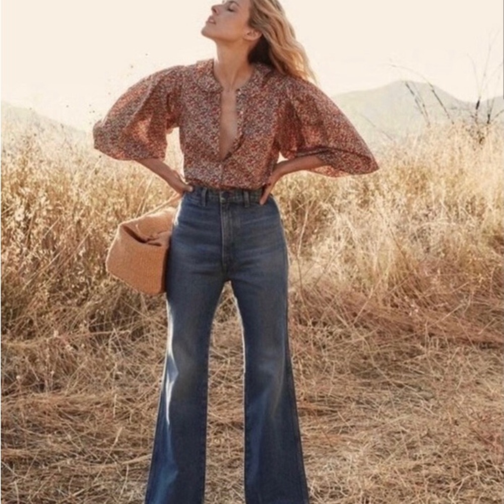 Doen Melody high waist jeans * torn and sewn!!*